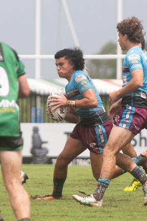 AJ Bollinger Mackay Cutters vs Townsville Blackhawks Cyril Connell Saturday 22 February 2025 Picture:Michaela Harlow