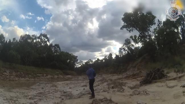 Plain clothes officers from the Major and Organised Crime Squad (Rural) found the two men tied and worn out. The unseasonably wet summer had turned the creekbed into a swampy quagmire of quicksand and sinkholes.