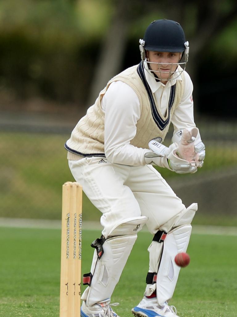 McDonald keeps against Footscray-Edgewater in November, 2014. Picture: Kris Reichl