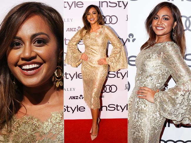 Jessica Mauboy arrives at the Instyle and Audi 'Women of Style' Awards. Picture: Justin Lloyd/Getty