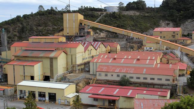 The MMG Rosebery Mine.