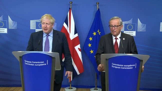 Boris Johnson strikes Brexit deal with EU