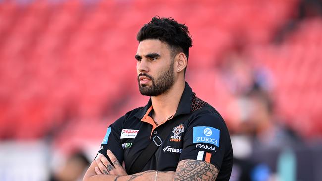 Terrell May has had an enormous year and currently sits second on the Dally M leaderboard. Image: NRL PHOTOS
