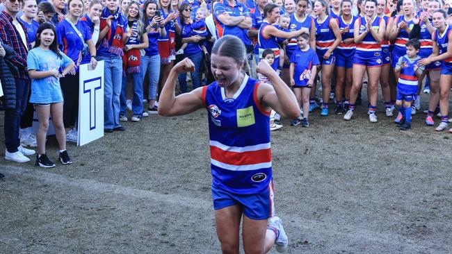 EFNL 2024: South Croydon's Taylah Black has won a third league medal. Picture: Davis Harrigan