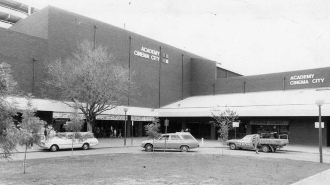 The Academy Cinema in Hindmarsh Square ... as it looked in 1981.
