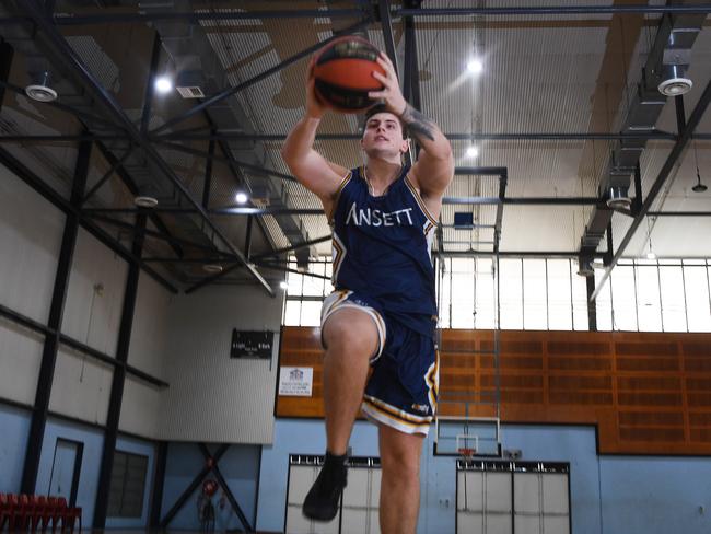 Former Essington co-captain Lachlan Shipway is looking forward to playing for new club Ansett in the 2021 Men's Championship League season. Picture: Katrina Bridgeford.