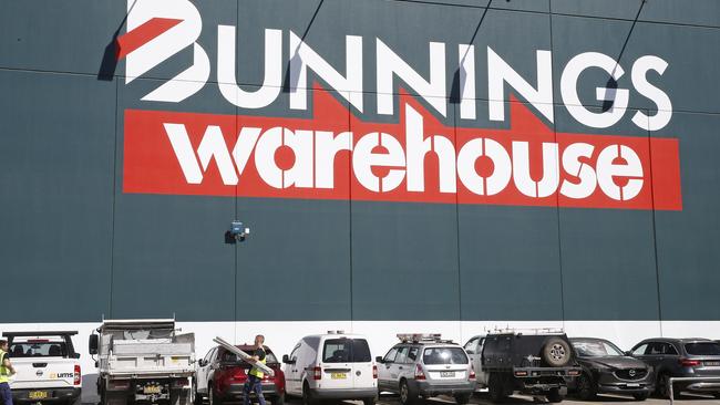 Bunnings Warehouse returned a profit for the year, but sales started to soften in the second half. Picture: NewsWire / John Appleyard