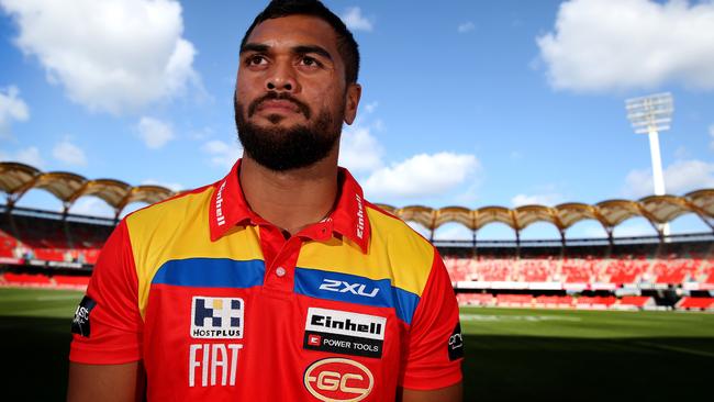 Karmichael Hunt during his time at Gold Coast. Picture: Adam Head