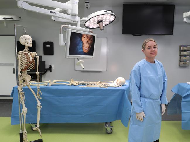 AFP Associate Professor Jodie Ward says police are on the brink of uncovering the fates of hundreds of missing Aussies by testing bones which have been handed in to police stations from across Australia for decades. Picture: Brett Costello