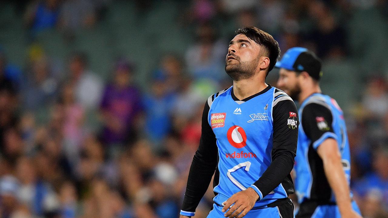 Rashid Khan of the Striker had his worst SuperCoach BBL score of the year in Round 9