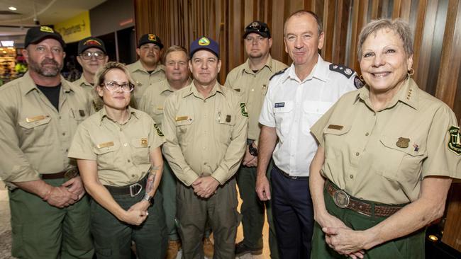 US and Canadian Incident Management Specialist staff are arriving to be deployed to Victorian fires in the North East and East Gippsland. Picture: Tim Carrafa