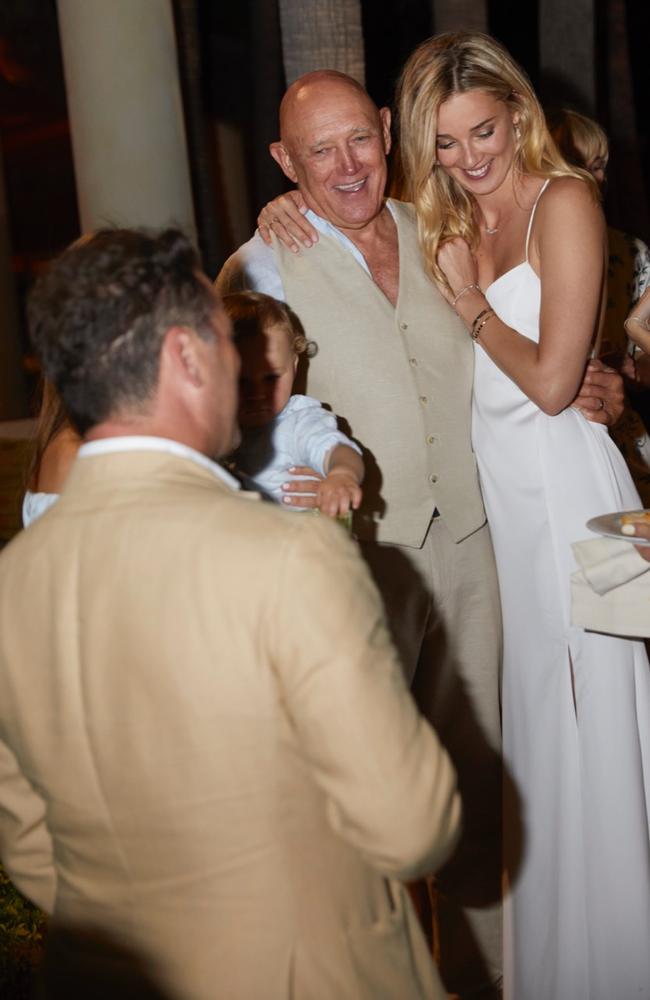 Karl Stefanovic and Jasmine Yarbrough’s pre-wedding dinner celebrations. Picture: Supplied