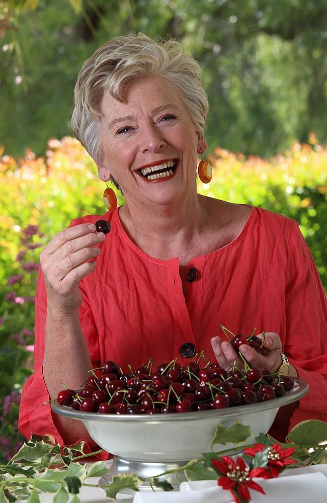 Maggie Beer in a still from her Christmas Feast show from 2012. Picture: ABC