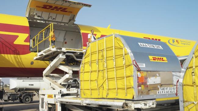 Sustainable aviation fuel will be used by DHL in an effort to cut greenhouse emissions by 80 per cent.