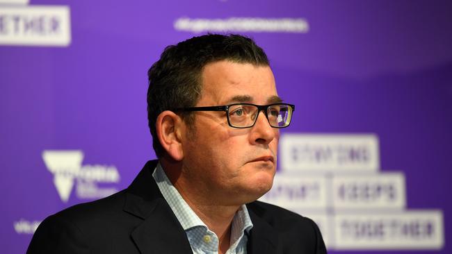 Victorian Premier Daniel Andrews’s biggest challenge will be to rebuild a devastated economy. Picture: AAP