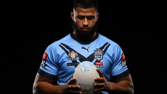 Payne Haas made his State of Origin debut for NSW after just 10 NRL games.