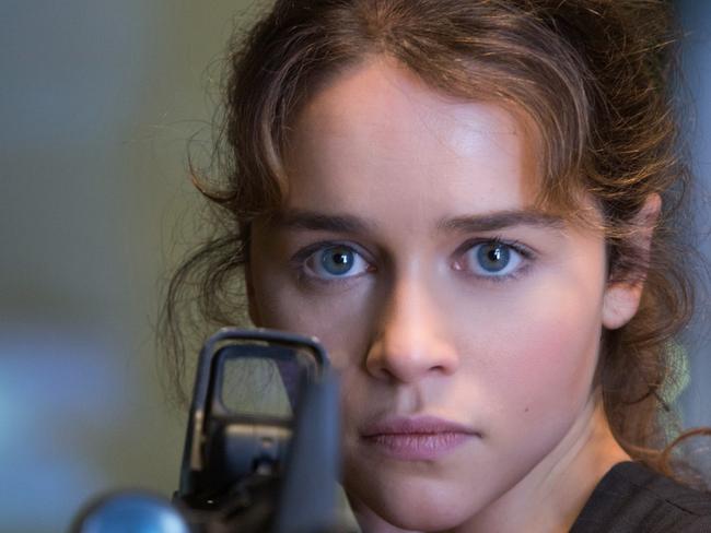 Emilia Clarke plays Sarah Connor in TERMINATOR GENISYS from Paramount Pictures and Skydance Productions.