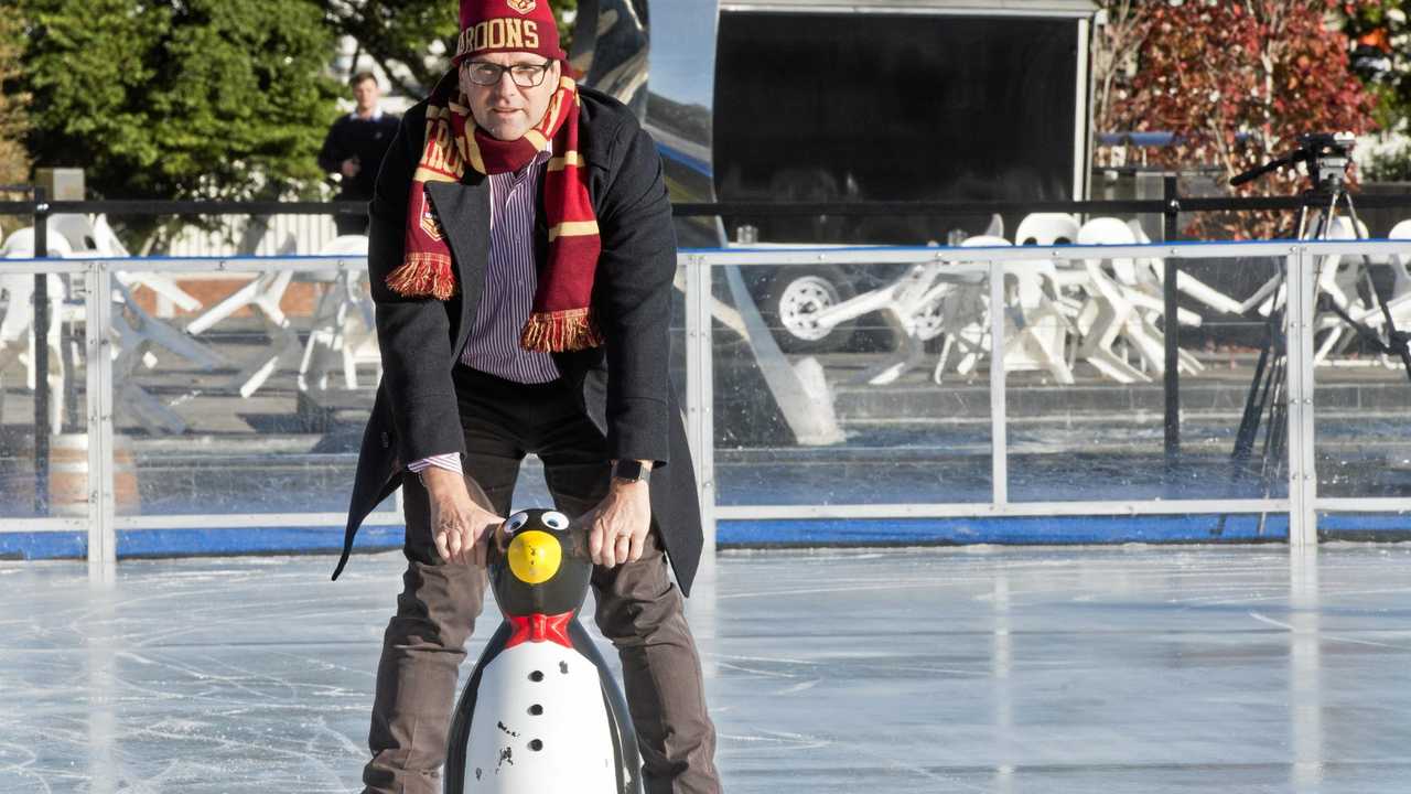 Garden City to Winter Wonderland: Ice skating rink opens | The Courier Mail