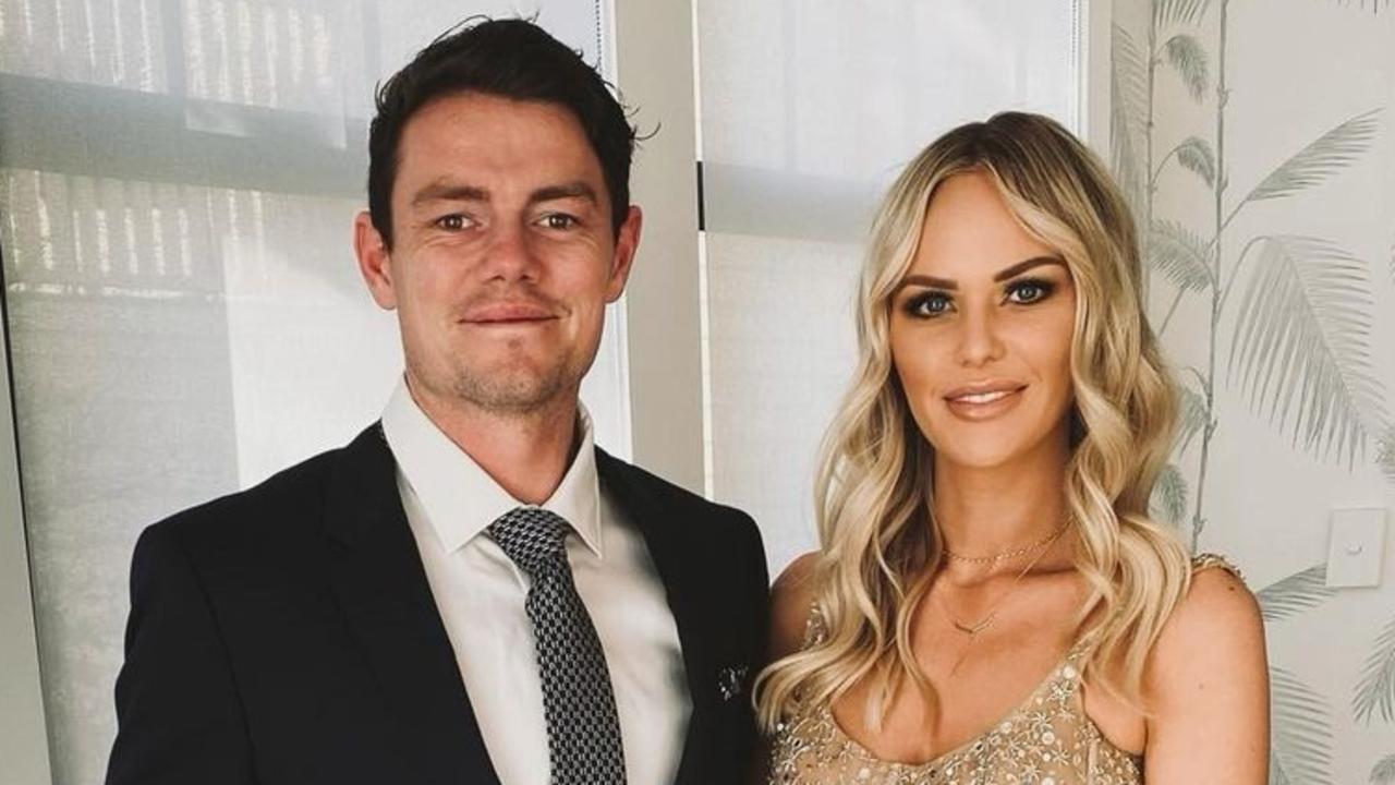 Lachie Neale and wife Jules are staying put.