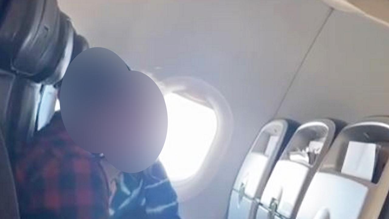 ‘Disgusting’: Couple perform sex act on plane