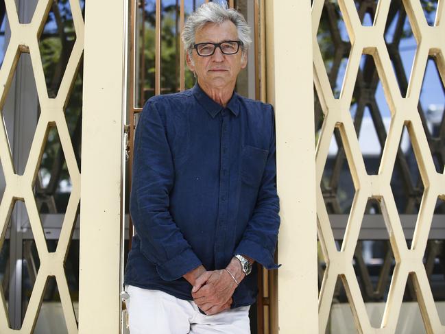 Gary Heery pictured prior to having lunch with Leo Schofield lunches in Darlinghurst. Picture: John Appleyard