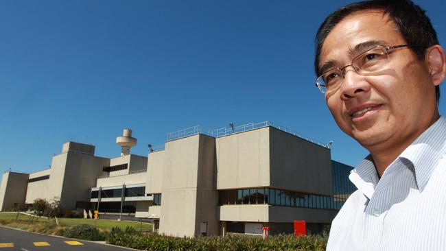 Professor Linfa Wang said rumours that the virus came from the ­laboratory were ‘crazy’.