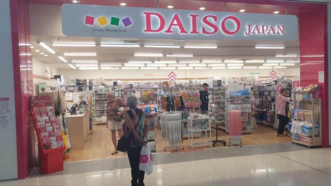 The Daiso Japan store at the Willows shopping centre.