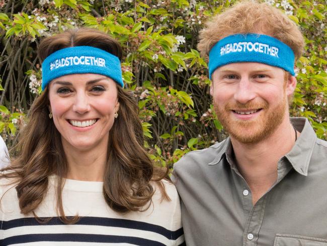 Kate and harry were once so close. Picture: Nicky J Sims/Getty Images for Royal Foundation.