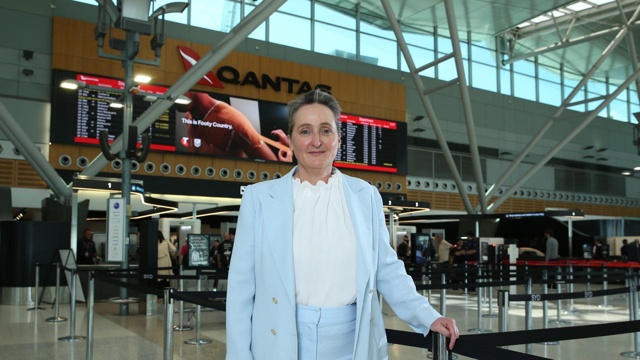 Newly appointed Qantas CEO Vanessa Hudson. Picture: Britta Campion / The Australian