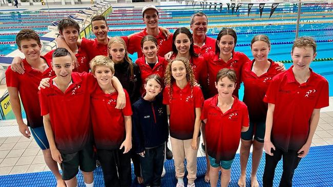 Alstonville Swimming Club competitors in the Country Short Course Championships at Syndey Olympic Park Aquatic Centre from June 30-July 2, 2023.