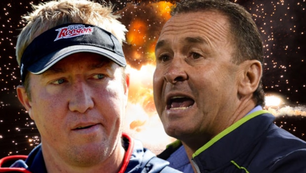 The sparks continue to fly between Trent Robinson and Ricky Stuart.