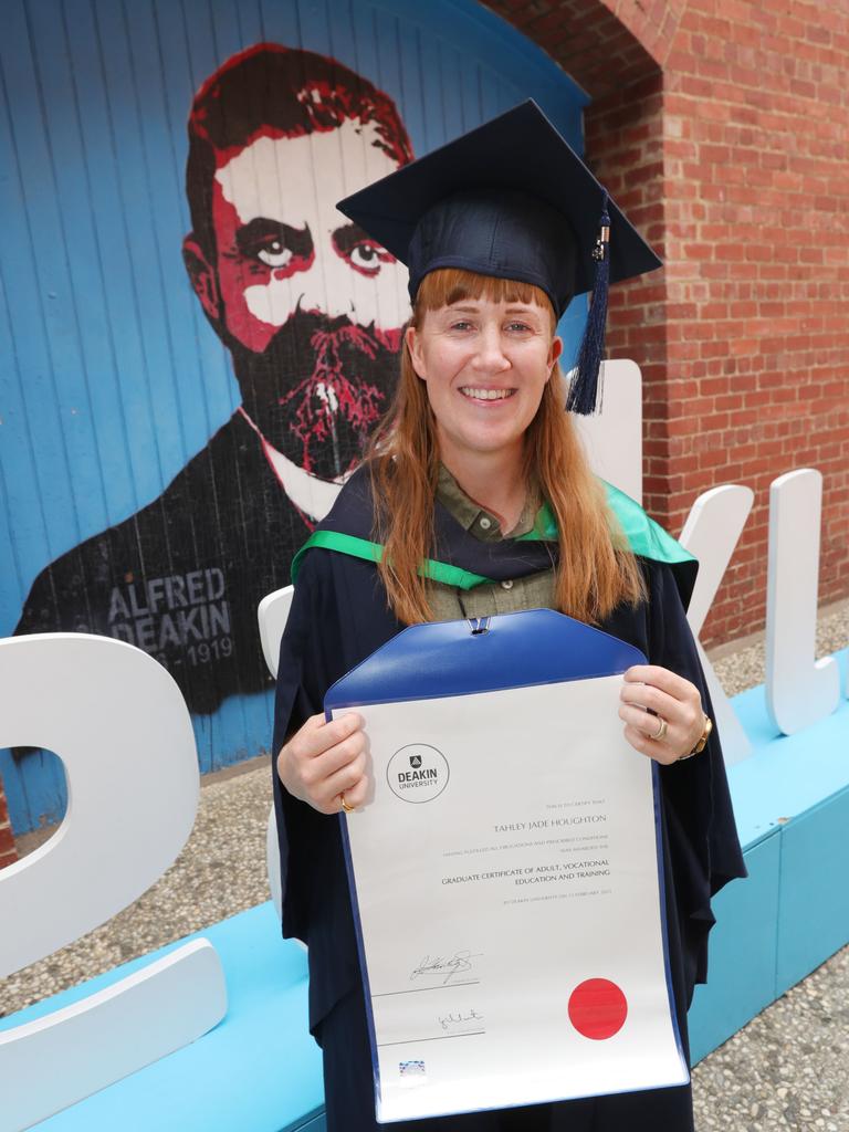 Graduate Tahley Houghton. Picture: Mark Wilson