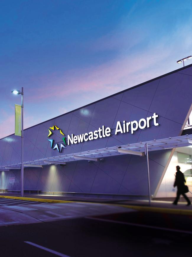 Newcastle Airport will have major works to its airfield. Supplied.