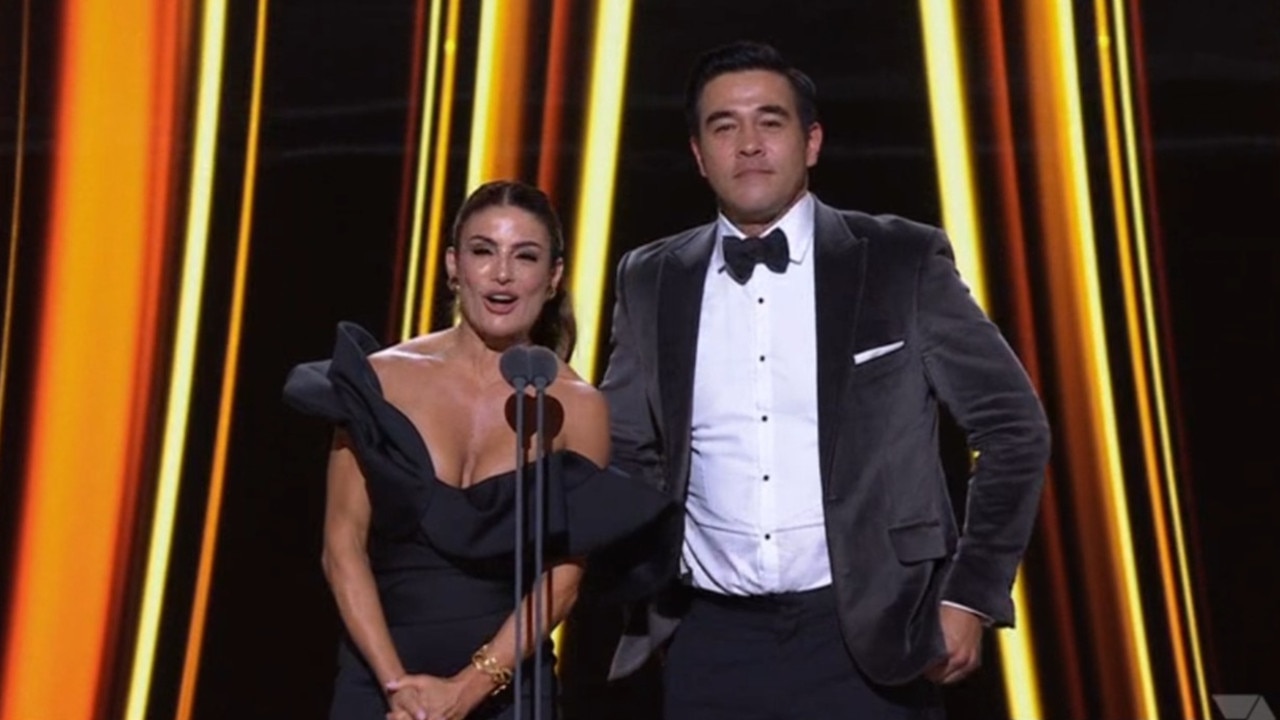 Ada Nicodemou and James Stewart.