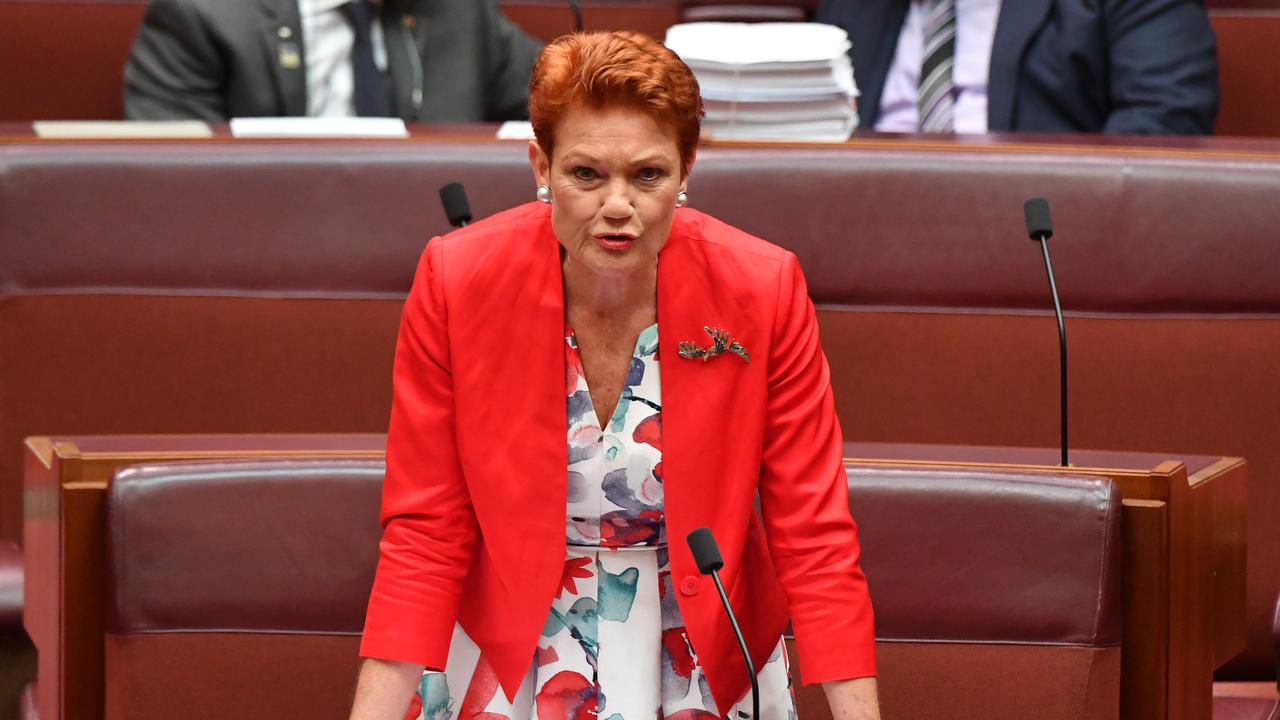 The senator’s vaccine claim was rebuked live on-air. Picture: Sam Mooy / Getty Images