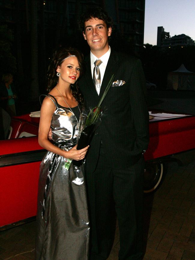 Emmanuel College formal at the Gold Coast International hotel. Samantha Christie and Danny Swan (l to r).