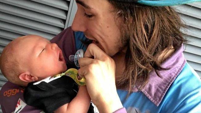 Young father Corey Verburg, 20, died in Mackay overnight. Friends and family have been mourning his untimely death.