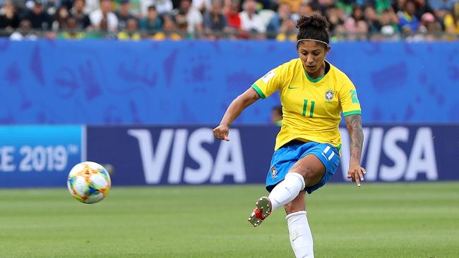 Christiane is Brazil’s second-hight goal scorer. Picture: Getty