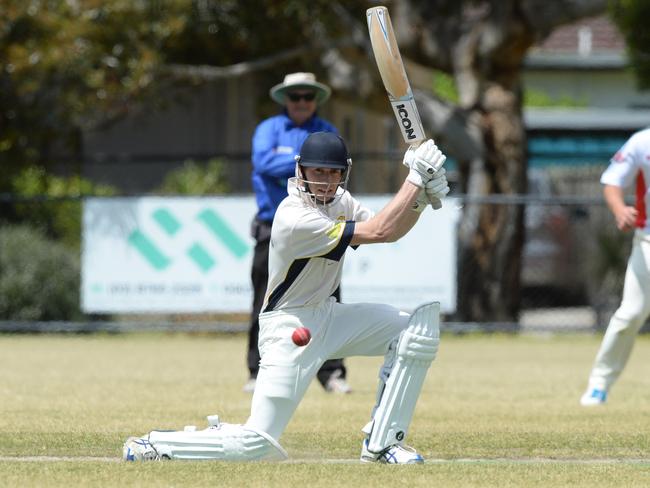 Main Ridge batsman Will Noall. Picture: Chris Eastman