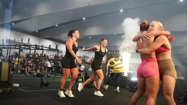 10000 athletes put their fitness to the test in a massive Hyrox competition this weekend (14-15 Dec) at Melbourne Exhibition and Convention Centre. Picture Valeriu Campan