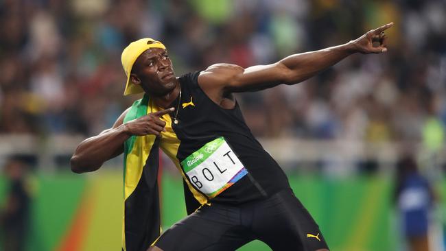 Usain Bolt will become the face of a special Big Bash-style athletics league in Australia. Picture: Brett Costello