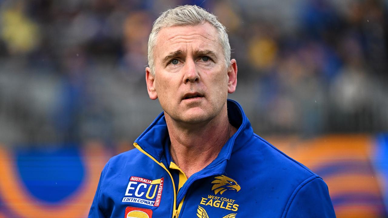 West Coast is backing in Adam Simpson. Picture: Daniel Carson