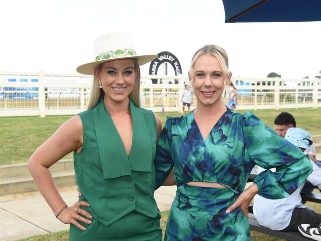 Yarra Valley Cup 2024. Nicole De Iulio and Rachel De Iulio. Picture: David Smith