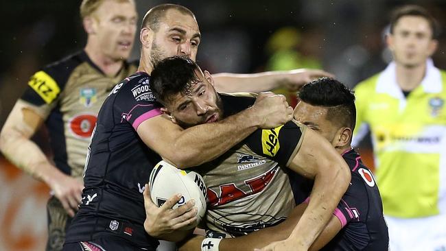 Josh Mansour had a strong game for the Panthers.