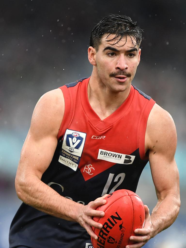 Toby Bedford is also set to leave the Demons. Picture: Felicity Elliott/AFL Photos via Getty Images