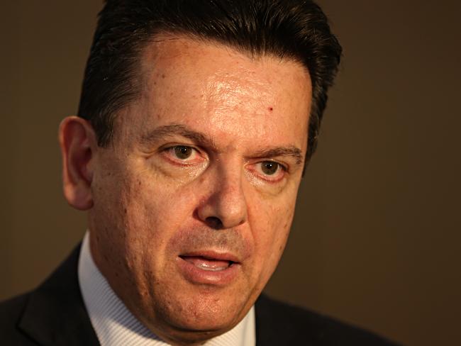 Nick Xenophon has also donated to his party. Picture: Annette Dew