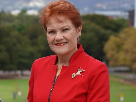 Sarah Game with Pauline Hanson