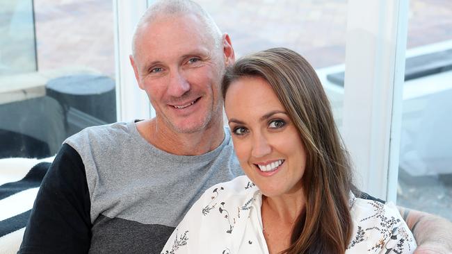 Peter "Spida" Everitt with wife Sheree. Photo by Richard Gosling