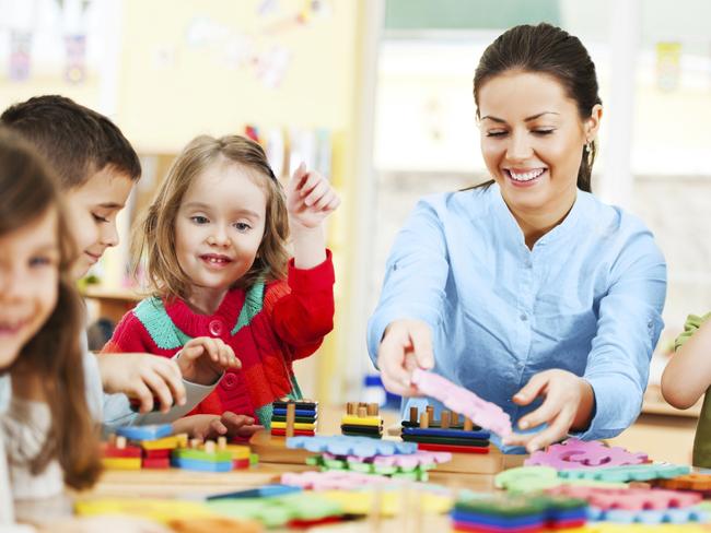 Child care is among the industries that have blossomed in past decades. Picture: iStock