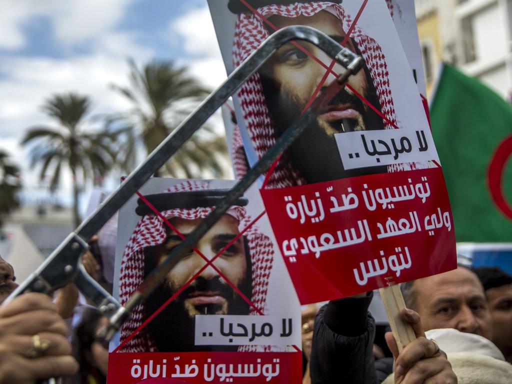 Jamal Khashoggi’s death has led to widespread condemnation of Saudi Arabia. Picture: Hassene Dridi